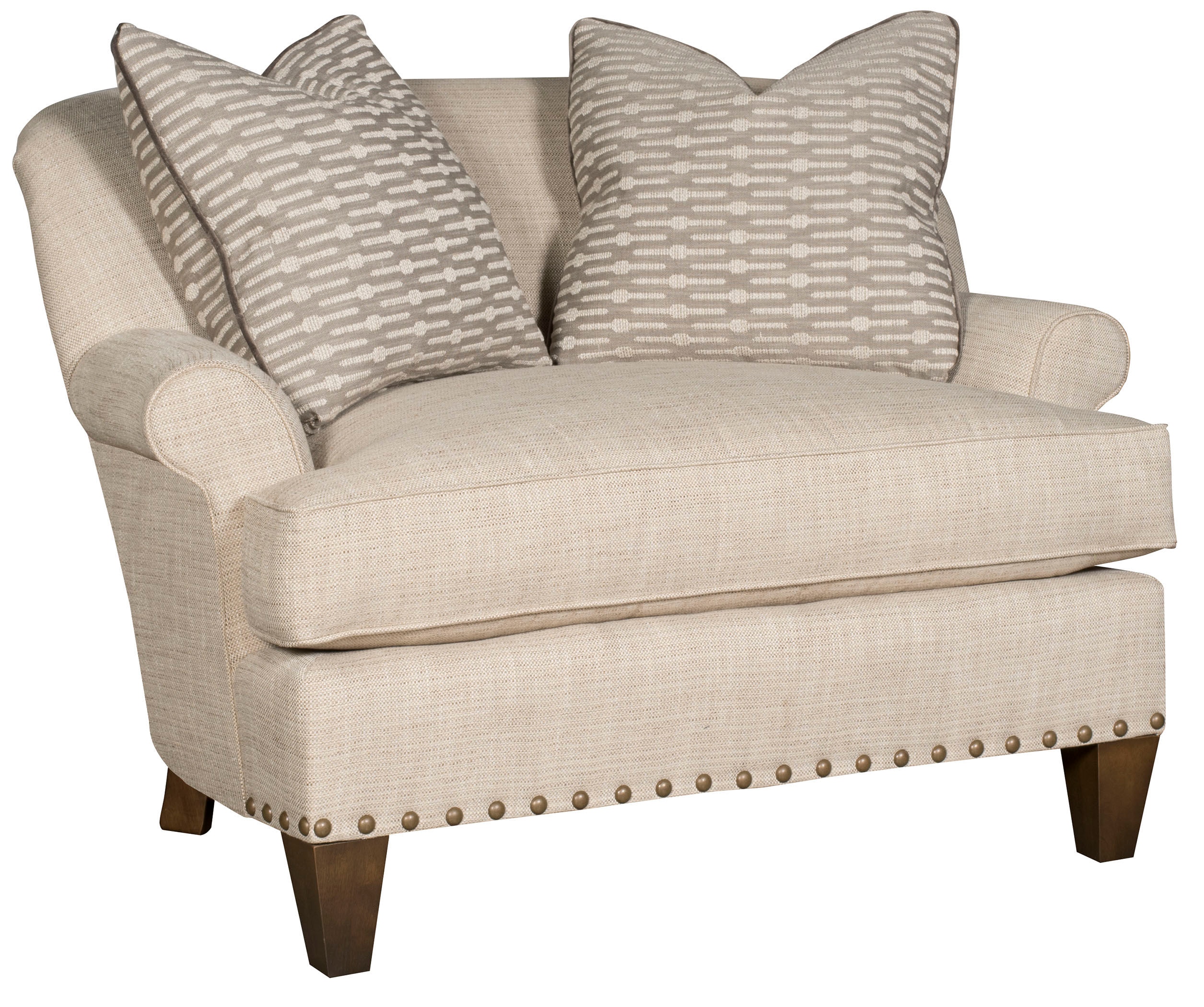 King Hickory Living Room Carson Fabric Chair C5101 Hickory Furniture